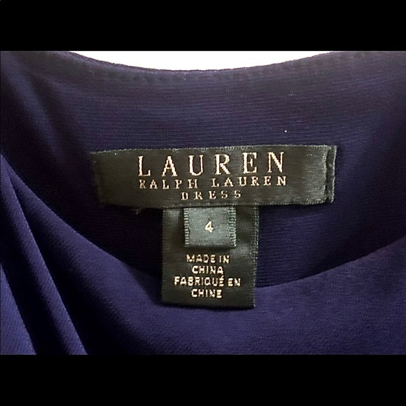 Lauren Ralph Lauren Twisted- Knot Jersey Party Dress - Picture 6 of 6